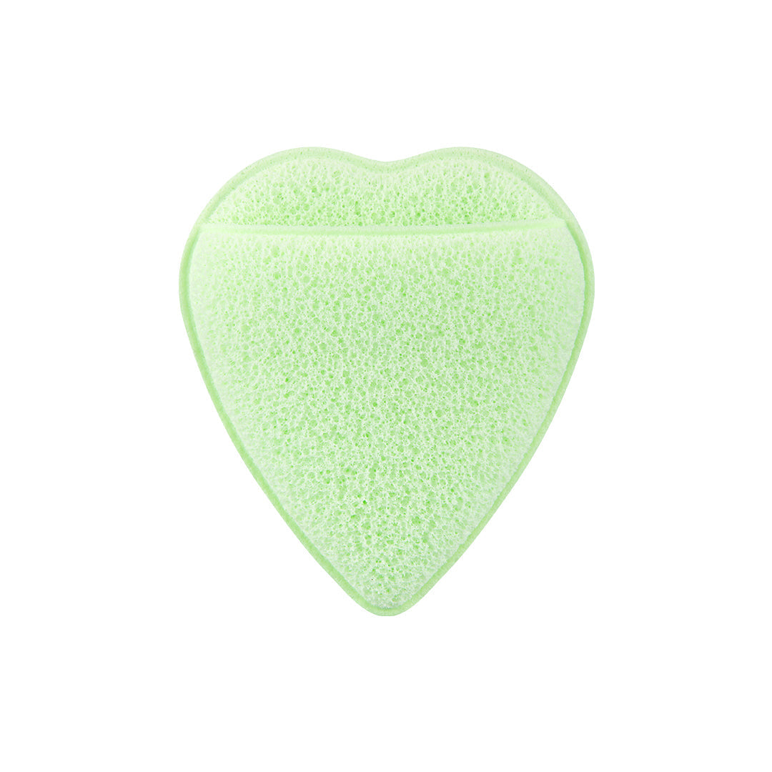 Clover Heart Facial Sponge - Default Title