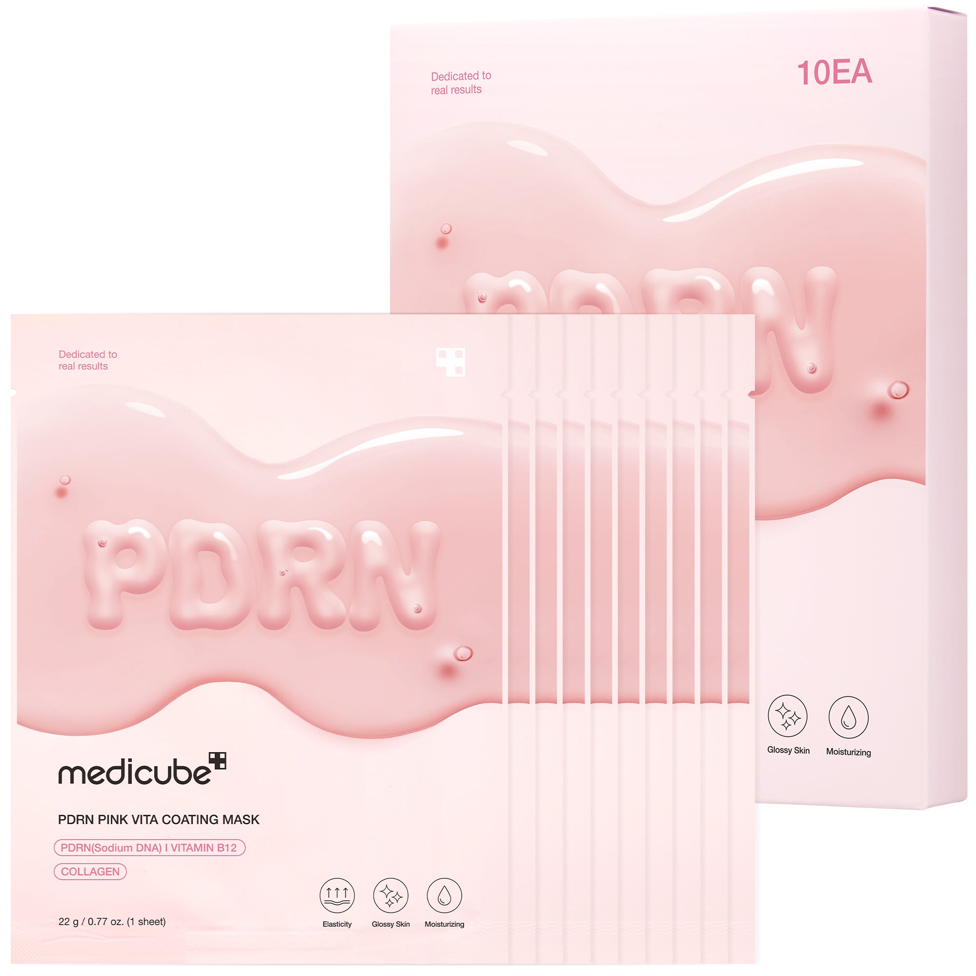 PDRN Pink Vita Coating Sheet Mask - Default Title